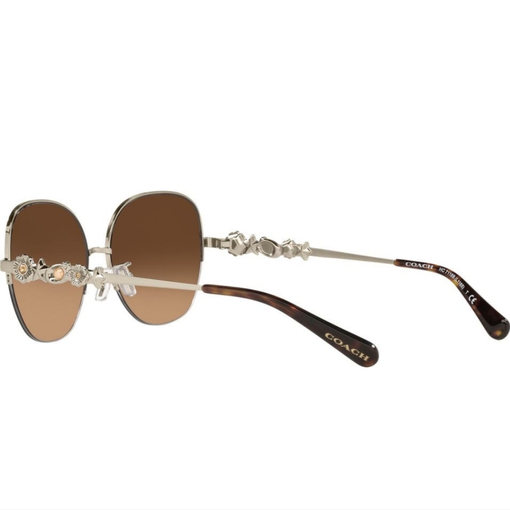 Coach HC7118B Brown Sunglasses - Picture 6 of 11